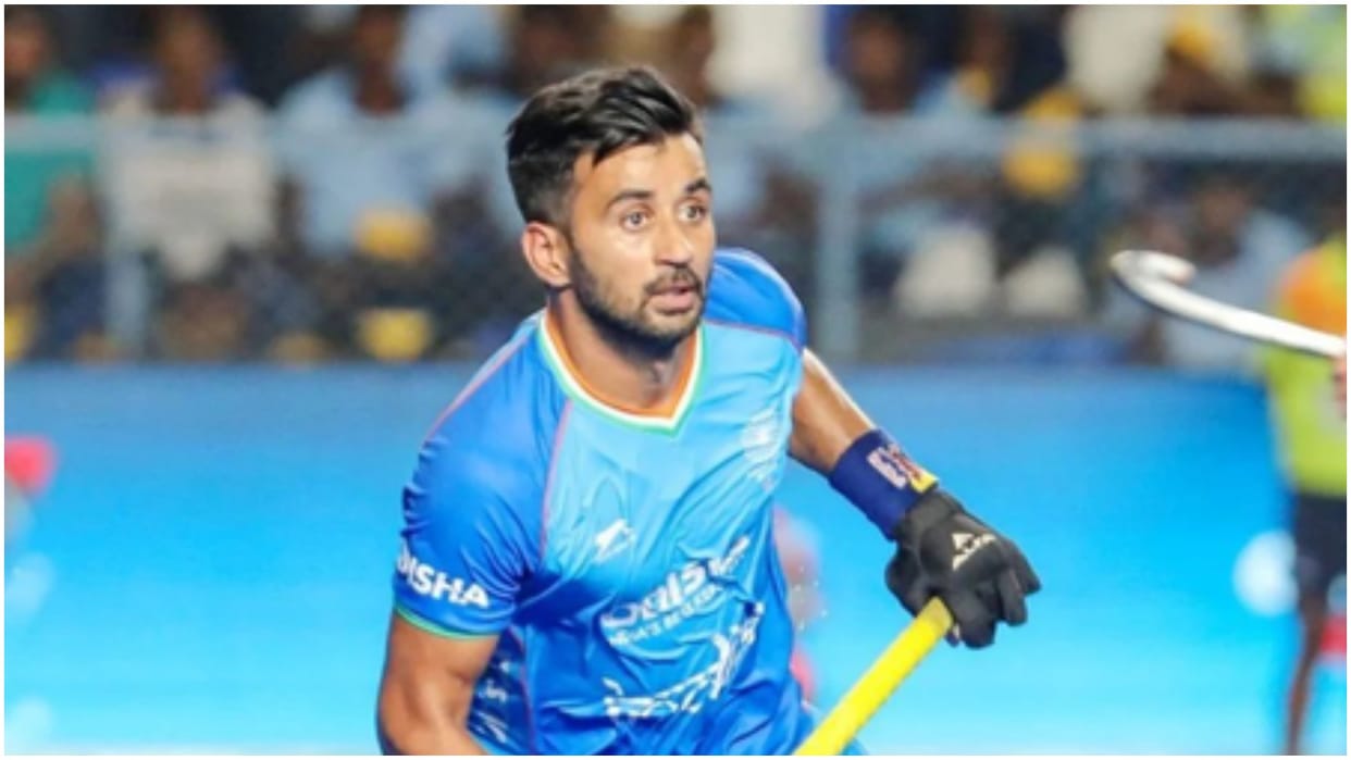 Manpreet Singh's major achievement; equals Dilip Tirkey's record by playing 412 international matches