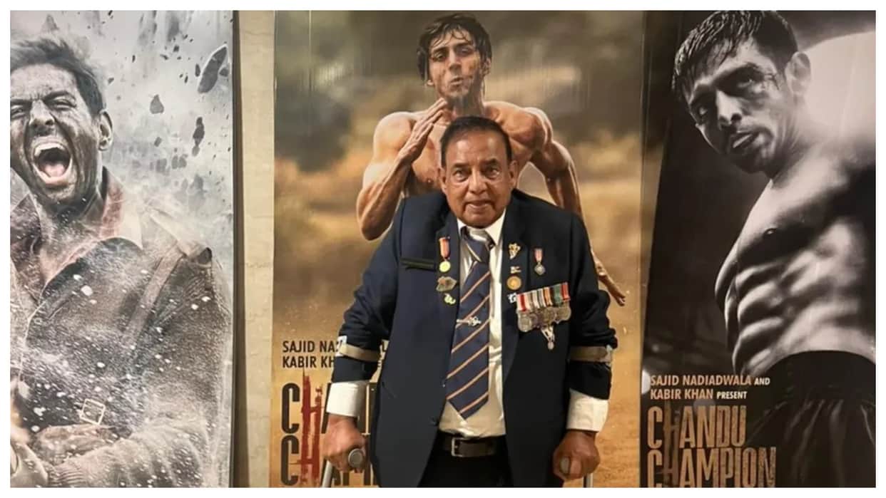 2 years of Chandu Champion Murlikant Petkar praises Kartik Aaryan for his dedication