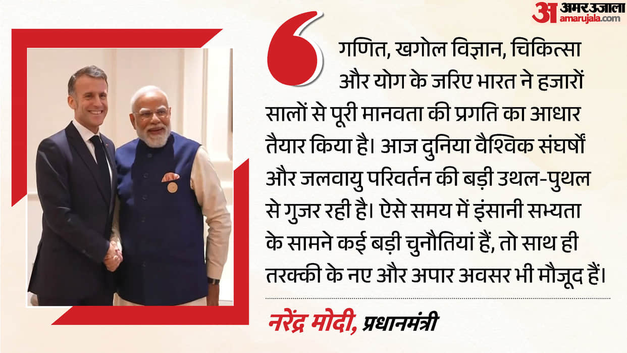 pm modi europe tour 2026 france visit Emmanuel Macron Deep-Tech Startups