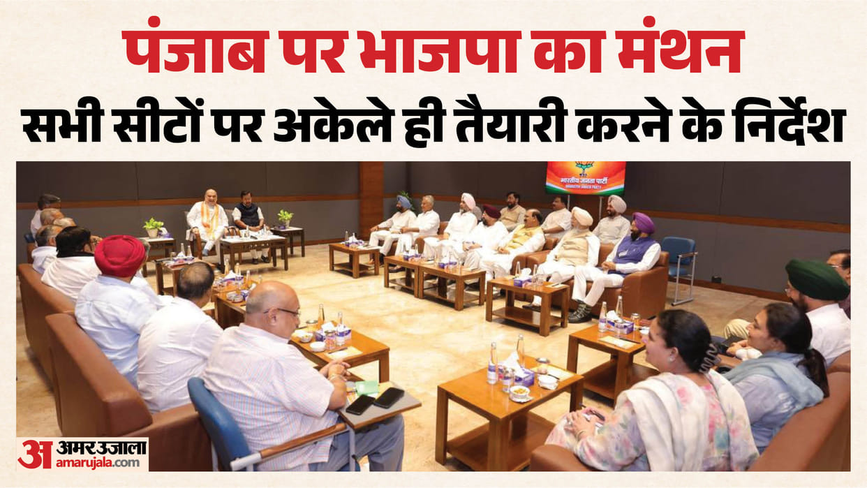 Punjab BJP Poll Strategy: Amit Shah and Nitin Nabin Review Every Assembly Seat Focus on Fixing Weak Links
