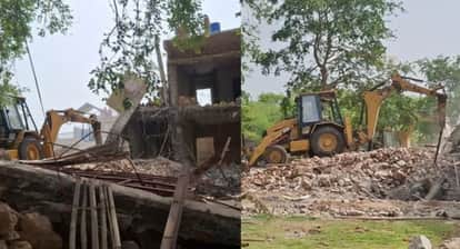 Rajasthan ASI Executes Biggest Anti-Encroachment Operation at Chittorgarh Fort Illegal Complex Demolished