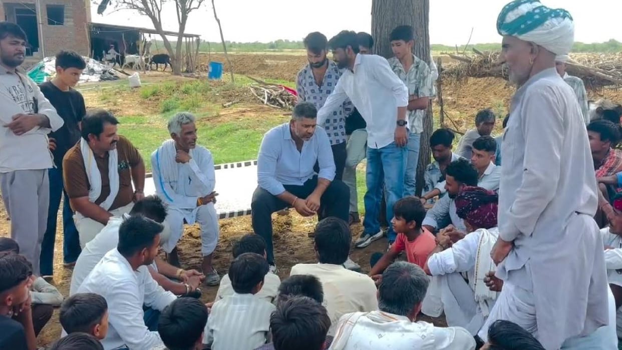 Rajasthan Congress MLA Ashok Chandna Inspects NH-52 Encroachment Drive