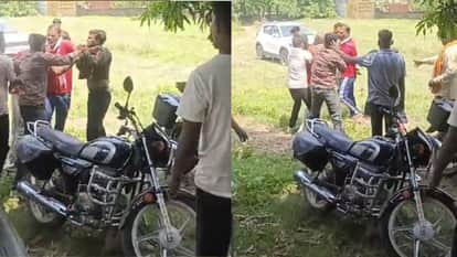 In Deoria, unruly individuals launched a life-threatening attack on a Lekhpal who had gone to survey land.