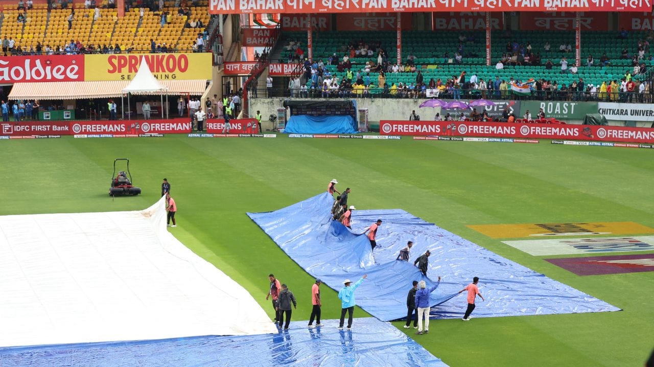 ind vs afg dharamshala gurbaz century record rain hit match