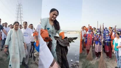 15000 Delhiites came together to remove 116.6 tonnes of waste from the Yamuna in Delhi