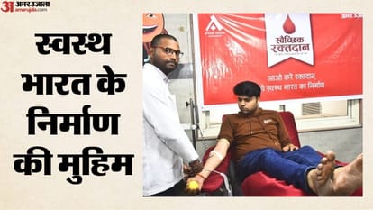 रक्तदान शिविरों में कई जगह लोग  घंटों अपनी बारी का इंतजार करते रहे।