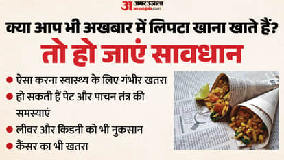 Serving Food in Newspapers Can Be Risky Serious Health Hazards Legal Action Possible
