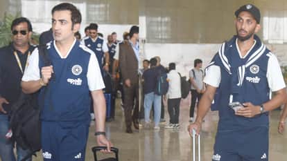 UP: India and Afghanistan teams arrive in Lucknow; fans eager to catch a glimpse of Rohit and Shreyas—see phot