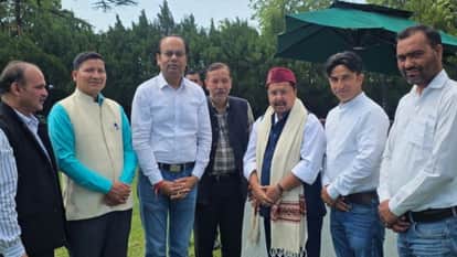 BJP National President Nitin Nabin arrived in Mussoorie met with party workers Uttarakhand News Bjp Politics