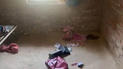 Thieves broke shutter lock to enter house and locked the women inside room in azamgarh