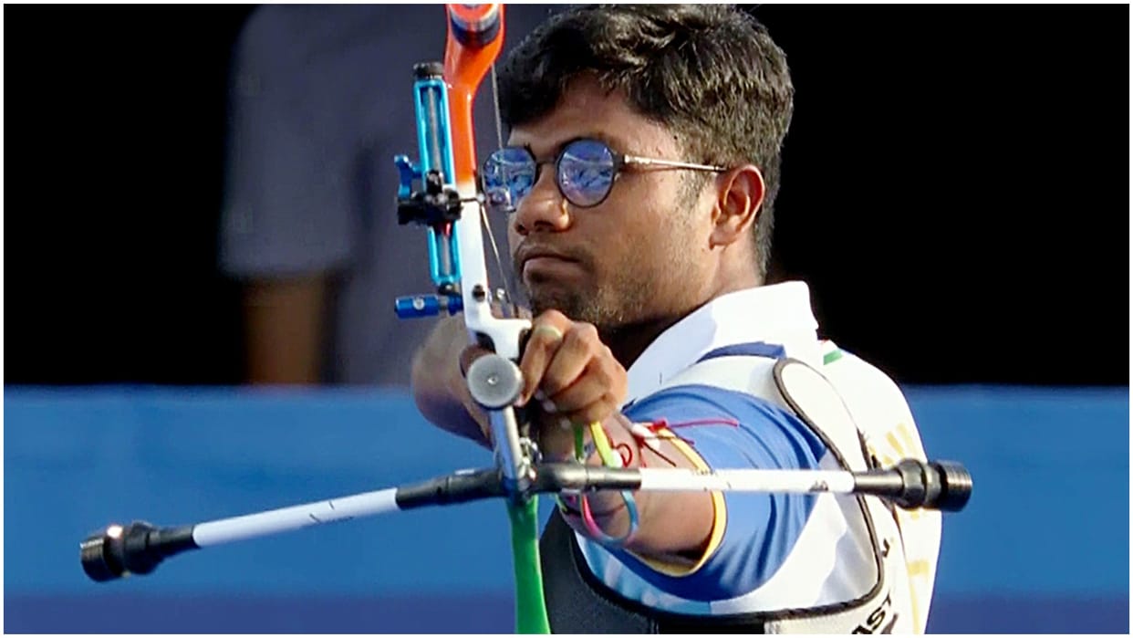 Indian Archer Dhiraj Bommadevara historical gold win World Cup Final recurve event first Indian male winner
