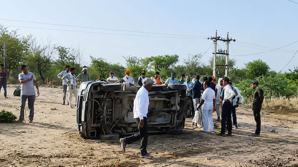 Three people including child from died in road accident in Nagaur pilgrimage to Pushkar turned final journey