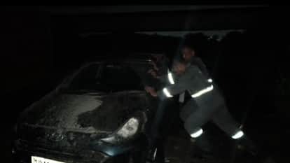 Family relying on Google Maps ends up in a drain four people trapped in the car for two hours in Hapur