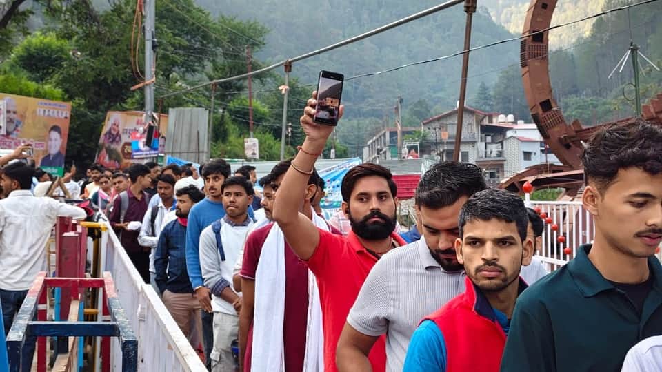 Kainchi Dham Foundation day Kainchi Dham resounded with chants hailing Baba