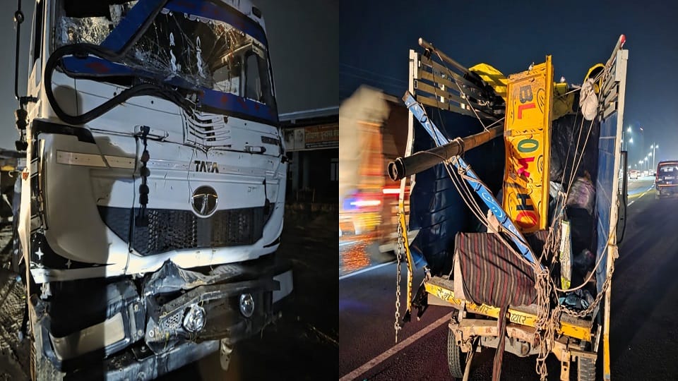 Trailer hits pilgrims returning after completing Govardhan Parikrama, two dead and 13 injured