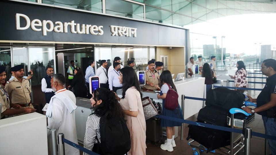 Jewar villagers who gave land for Noida International Airport board first flight from same soil