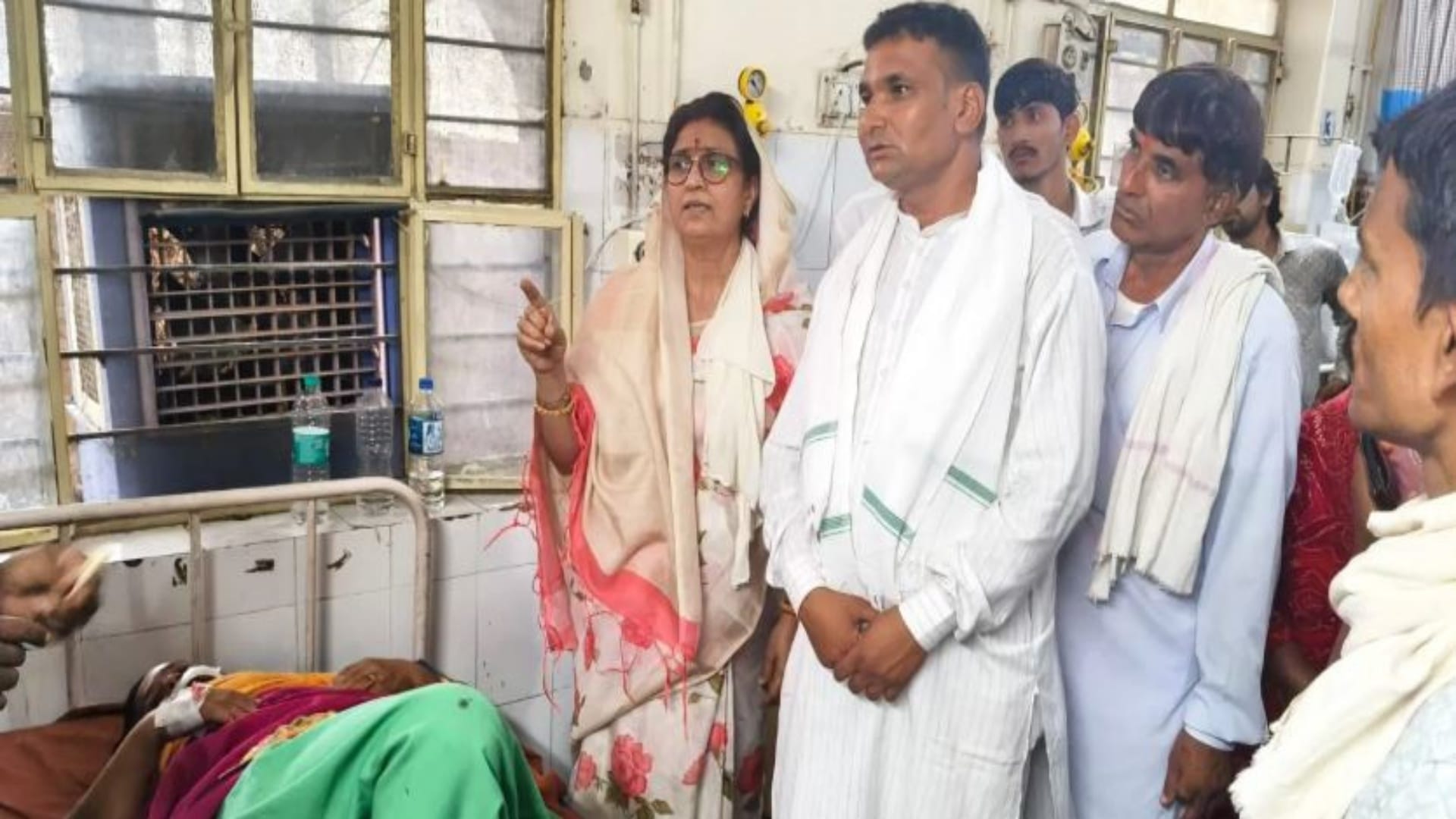 बीडीएम अस्पताल में भर्ती घायल