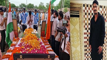 Martyr Jitendra Sharma cremated with military honours