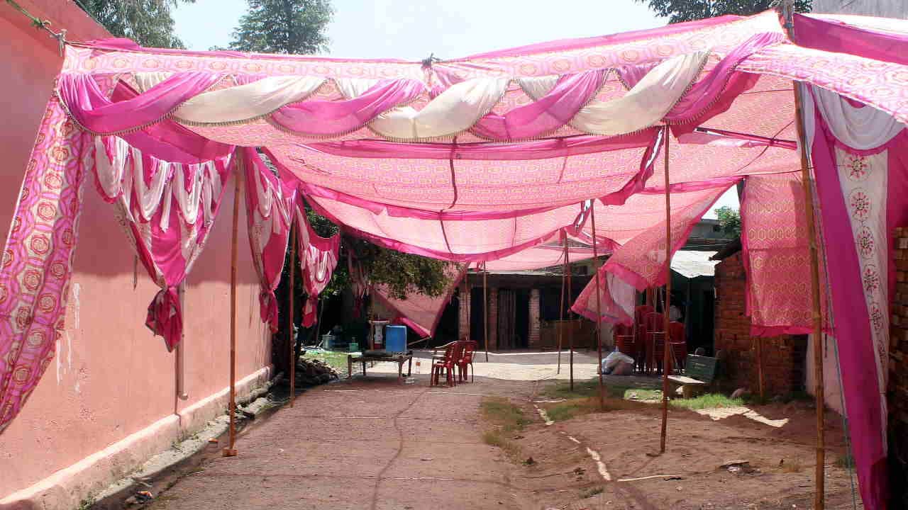 BJP leader Murder Silence grips Bairagiwala wedding preparations were underway but now communal tension