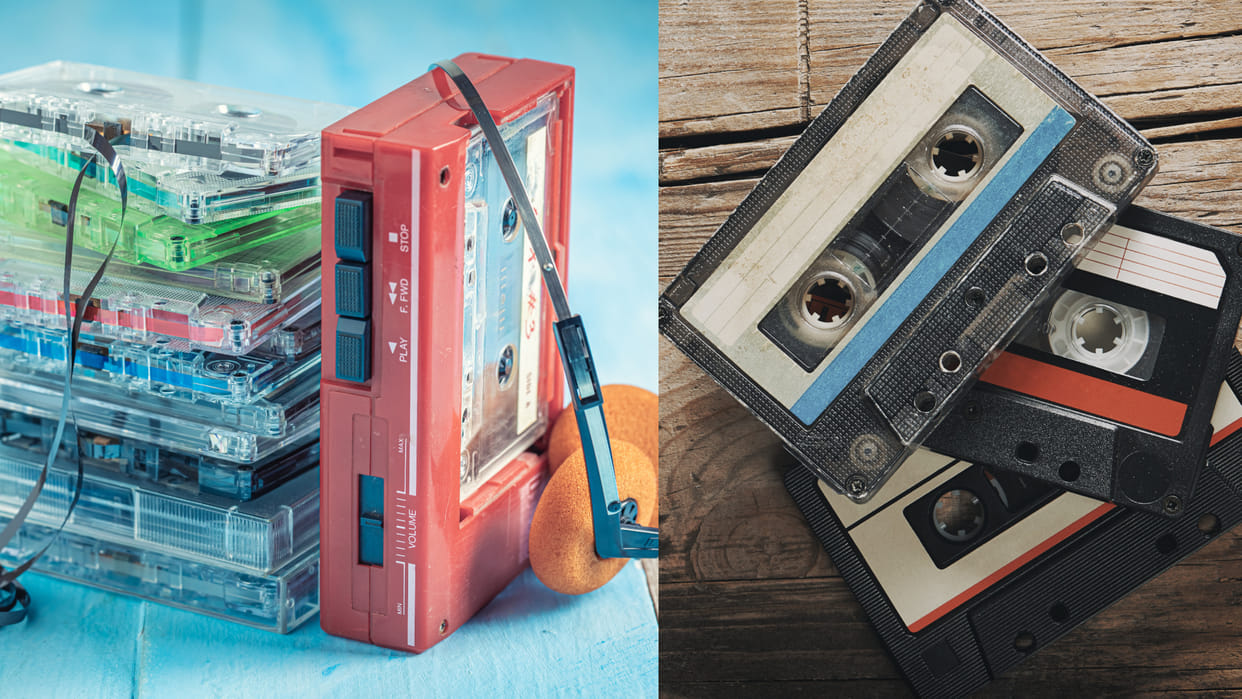 Afghan market being sold in audio cassettes once the top choice for music lovers in India viral video