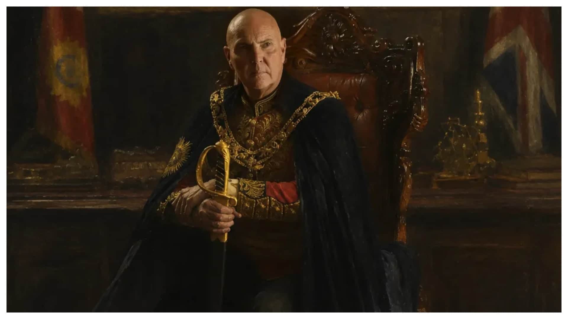 hollywood actor arnold vosloo play SIR THEODORE HECTOR in rashmika mandanna vijay devarakonda movie Ranabaali