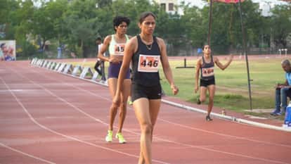 Olympian Kiran Pahal registered a comfortable victory at the Indian Athletics Series match results