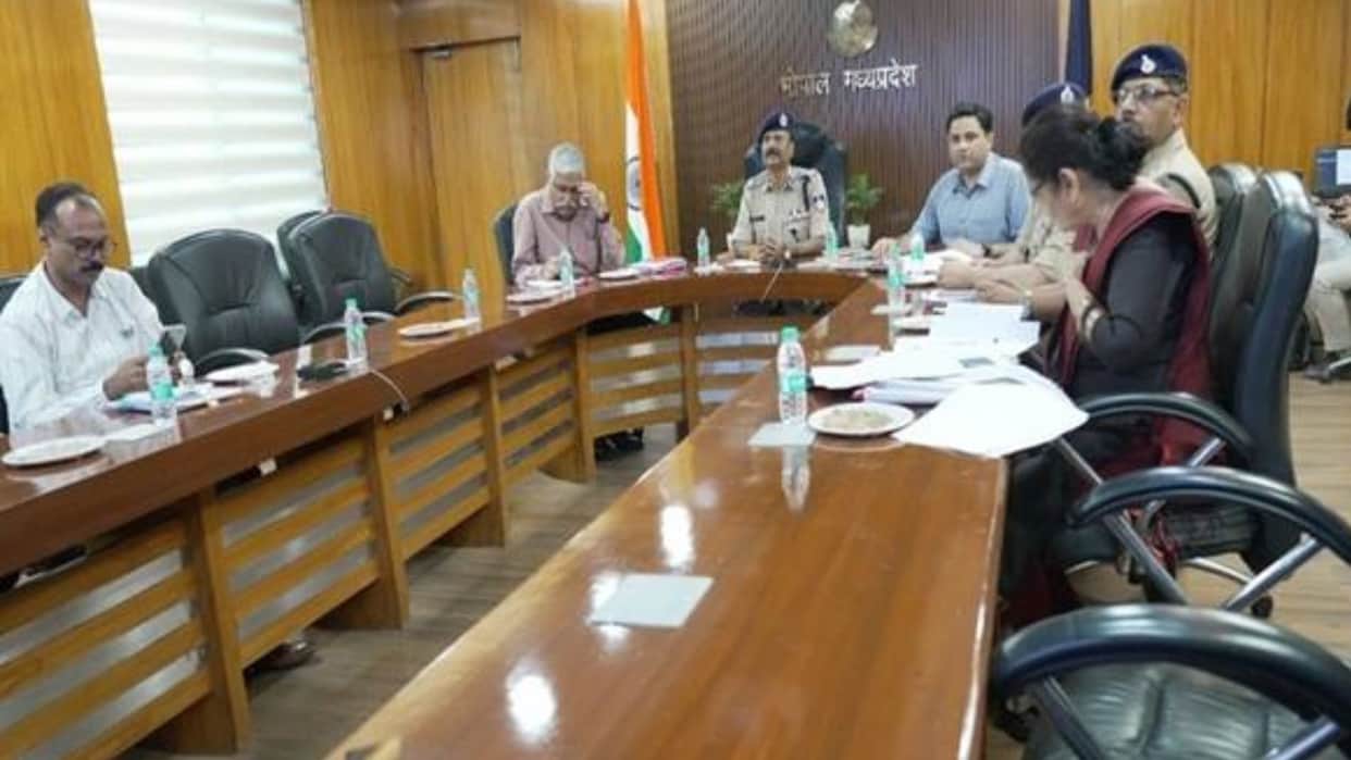 MP News: Security arrangements tightened for the President's visit and Muharram; DGP Makwana issues instructio