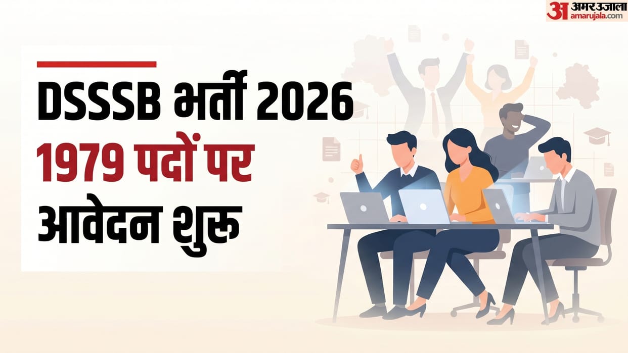 DSSSB Recruitment 2026 Notification Out for 1979 Vacancies, Apply Online from June 16