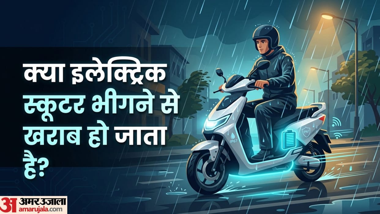 Riding EV in Monsoon Can Rainy Weather Damage Your Electric Scooter? Facts Explained