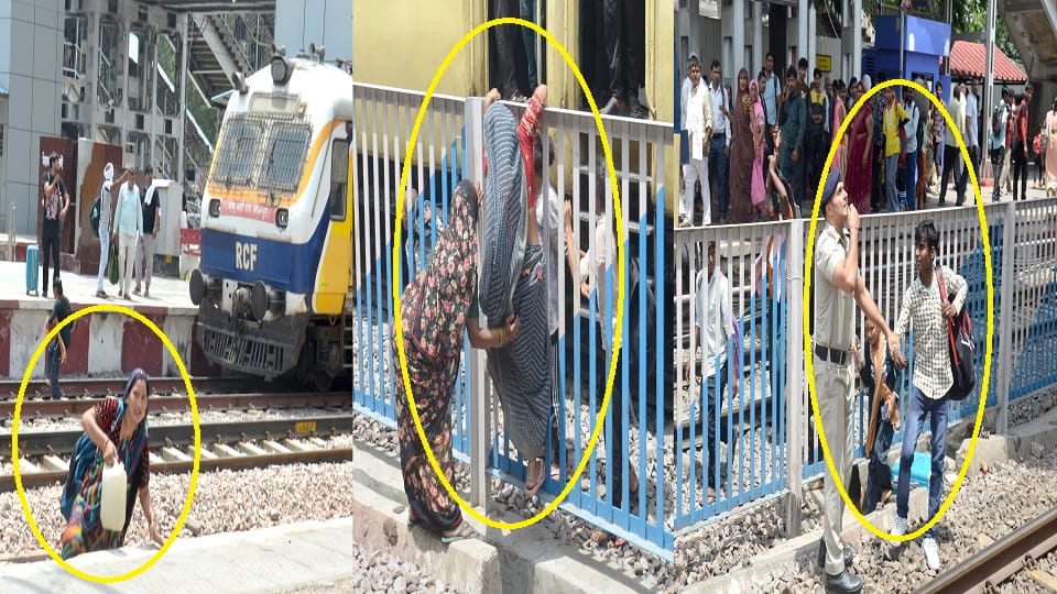 Rules broken at Aligarh railway station