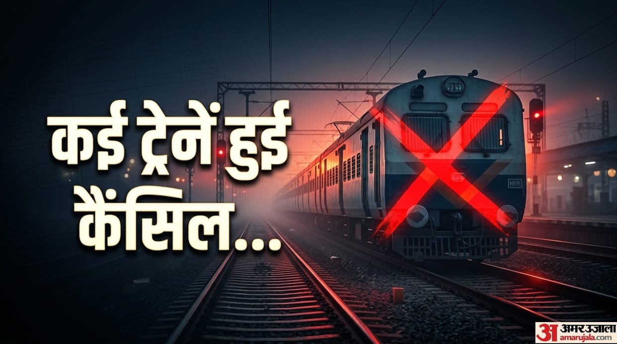 trains cancelled due to ongoing development works in the Adra Railway Division of South Eastern Railway