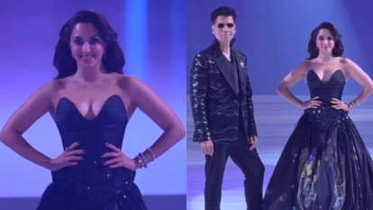 Kiara Advani Turns showstopper And Ramp Walk with Karan Johar Viral Video