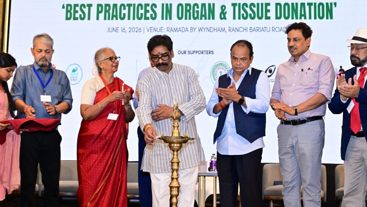 CM Soren explains importance of organ donation and makes special appeal to public in Ranchi Jharkhand