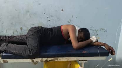 Encounter between police and liquor smugglers in Gopalganj smuggler shot in jaw bihar
