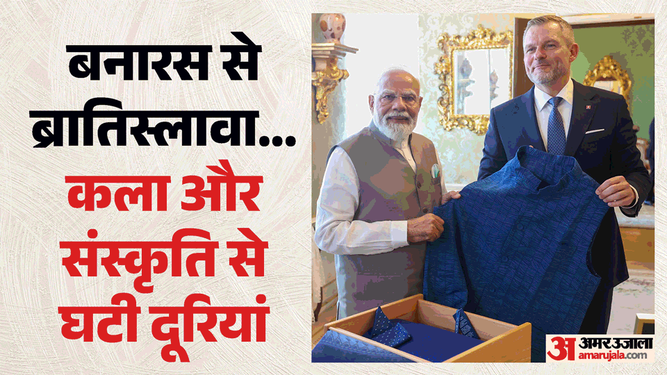 PM modi speaks of a Banaras connection in Bratislava, Praises artists and shares a special thought