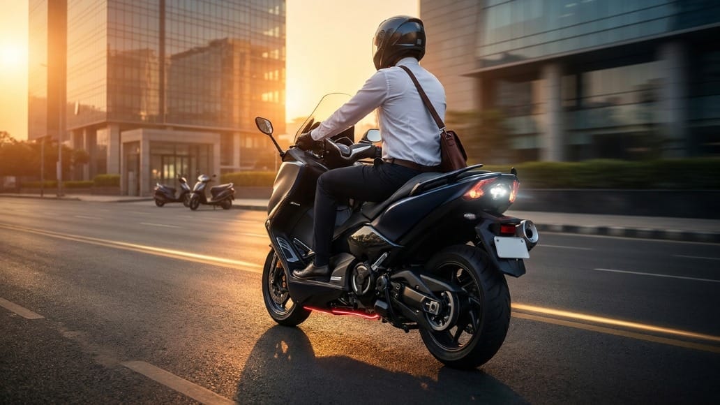 Maxi Scooters Office Commute: Stylish Rides Command Attention