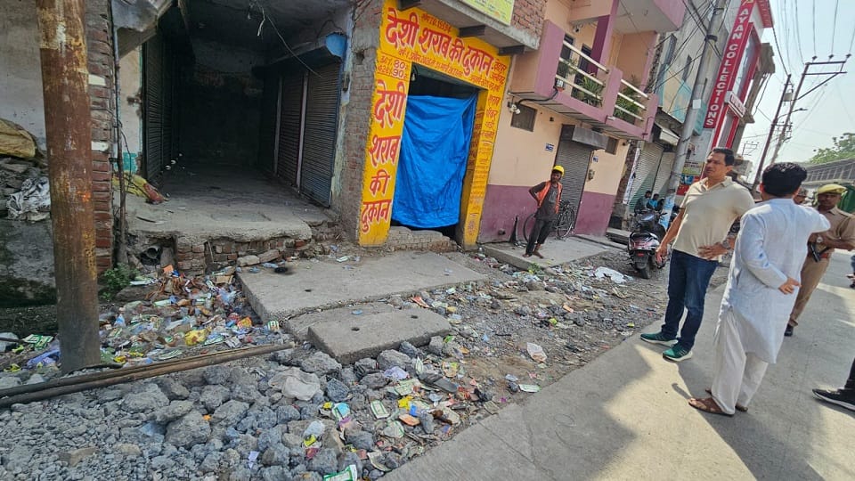 Water and electricity cut off for littering