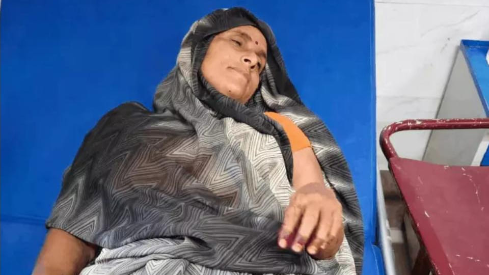 Chitrakoot: Woman shot while eating; daughter and daughter-in-law have a narrow escape