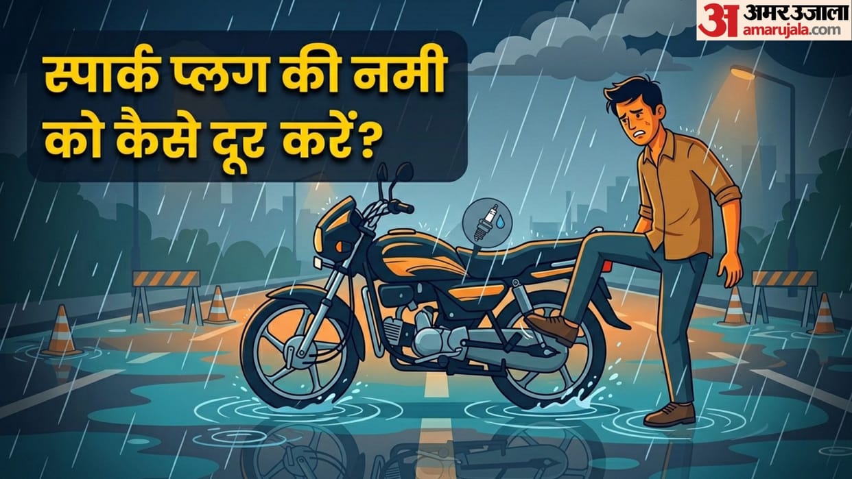 Bike Maintenance in Monsoon: What to Do If Water Enters Your Bike's Silencer and Spark Plug