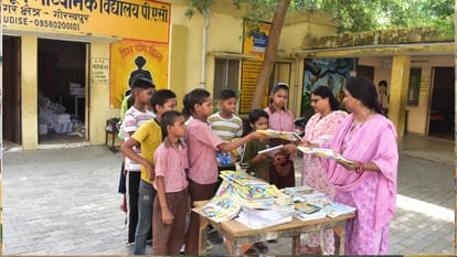 Council schools opened in Gorakhpur; few children turned up on the first day.