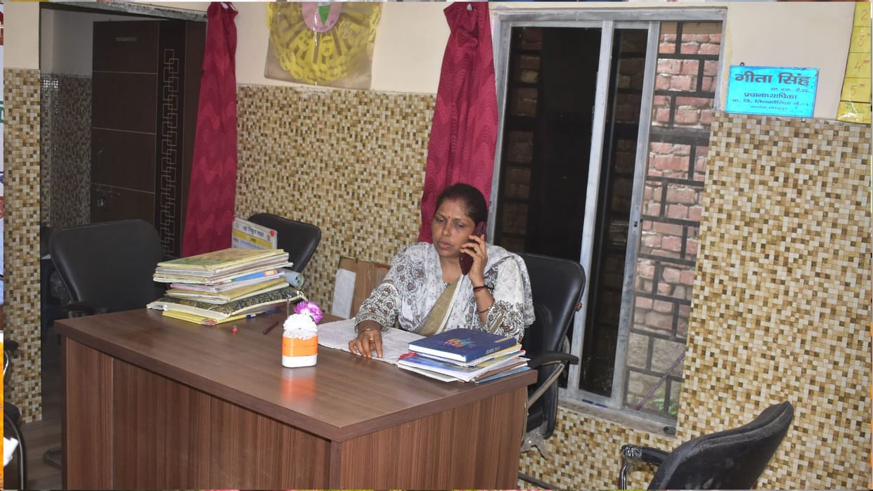 Council schools opened in Gorakhpur; few children turned up on the first day.