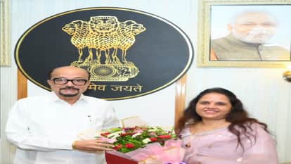 Governor Deka took initiative towards making Gajraj Dam useful for drinking water supply of the city