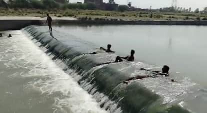 Kanpur Pandu River dam turns into death trap deadly stunts performed for reels and selfies
