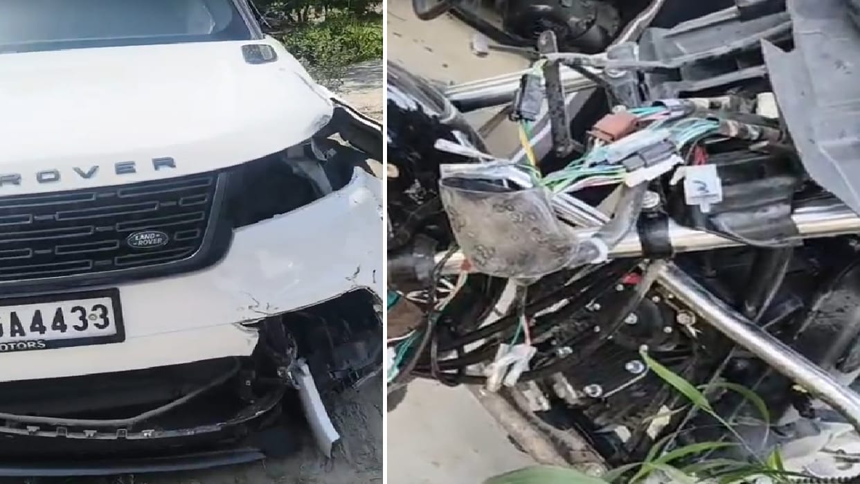 Teenager on a bike killed after being hit by a speeding Range Rover another youth critically injured in Ghazia