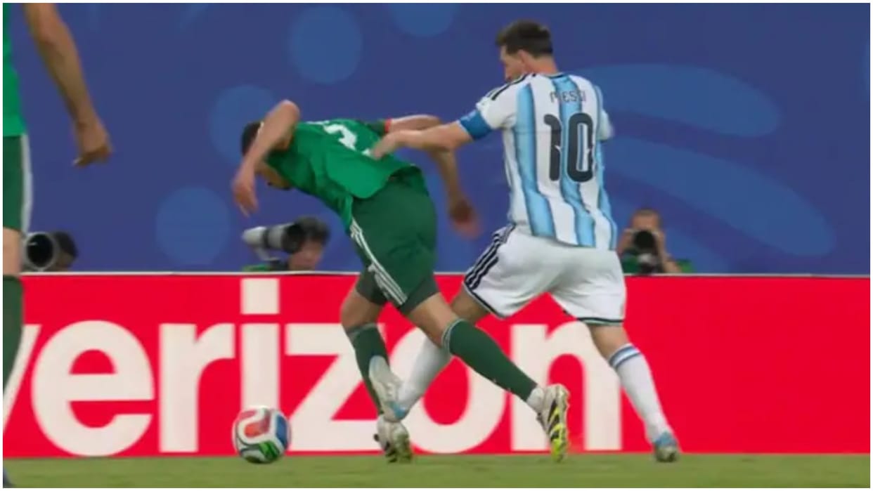 Should Lionel Messi Have Seen Red vs Algeria? Fans Debate Controversial Decision