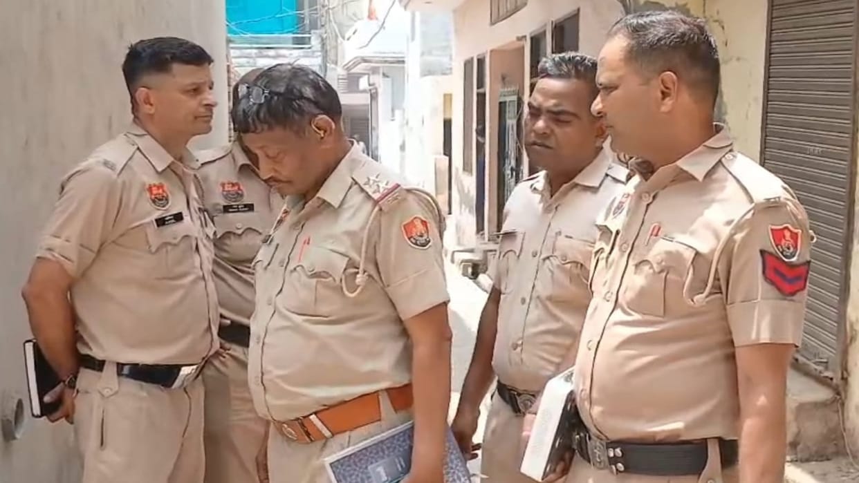 Gunshot fired during a clash between two groups in Dukheri village of Ambala