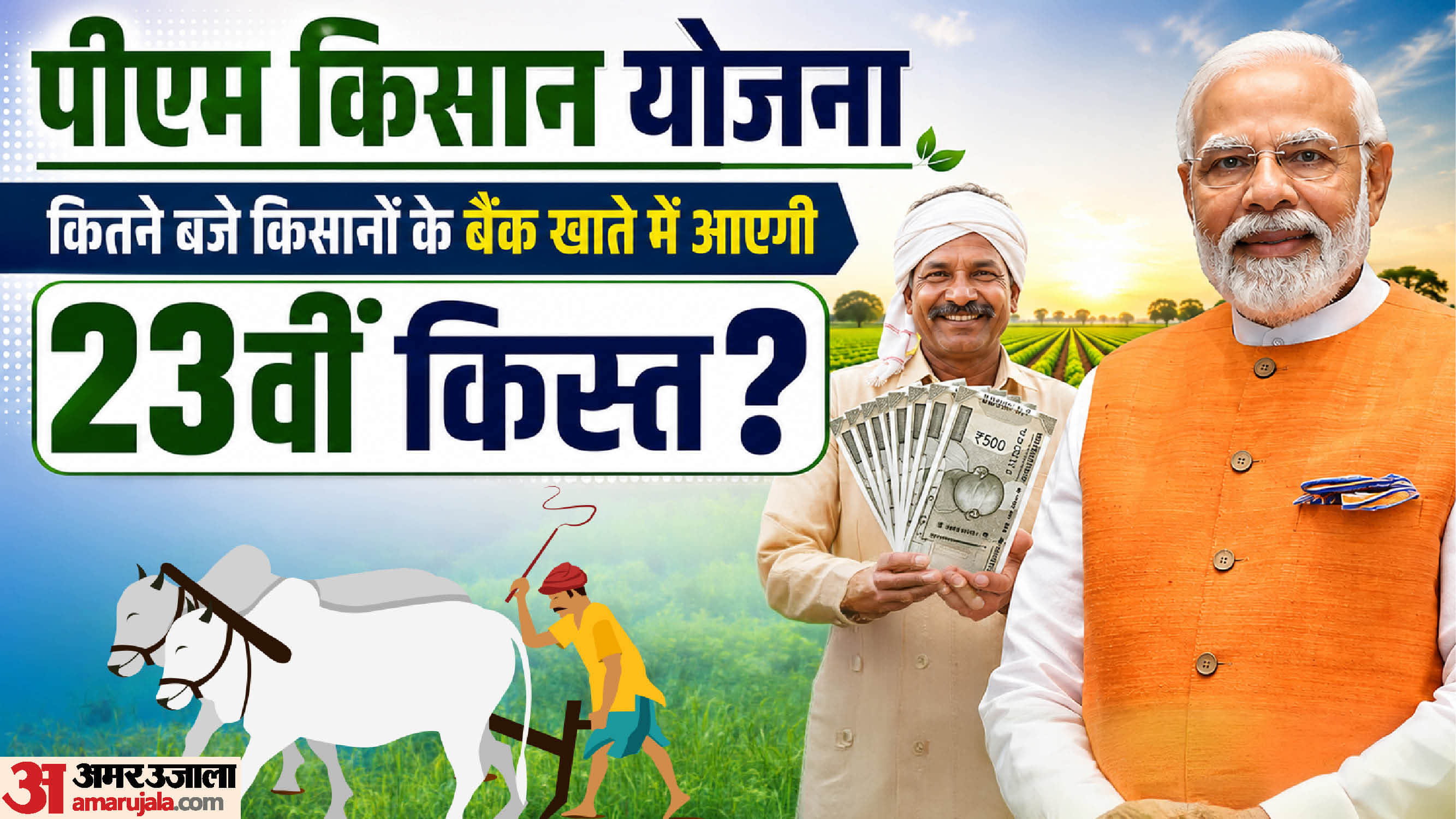 PM Kisan Yojana 23 Kist: At what time will Prime Minister Modi release the 23rd installment on 20 June 2026
