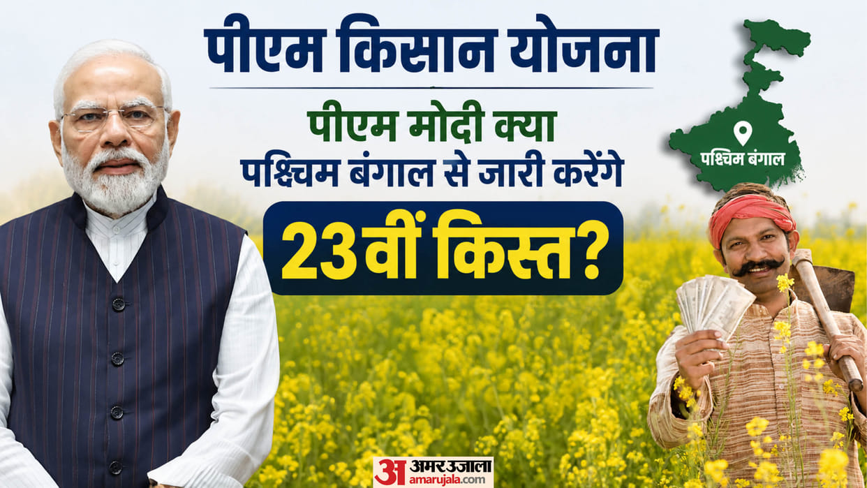 PM Kisan Yojana: Will PM Modi release the 23rd installment of the PM Kisan Yojana from West Bengal