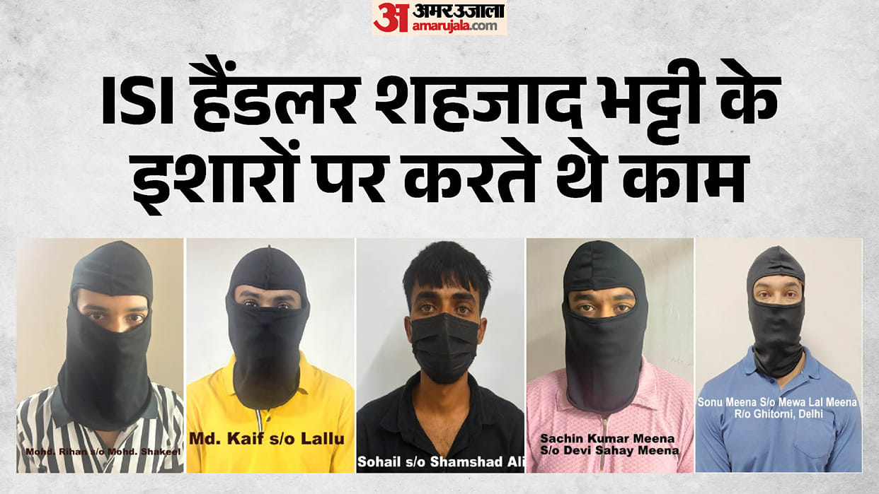 Five more accused of multi state terror module linked to Pakistan ISI handler Shahzad Bhatti arrested