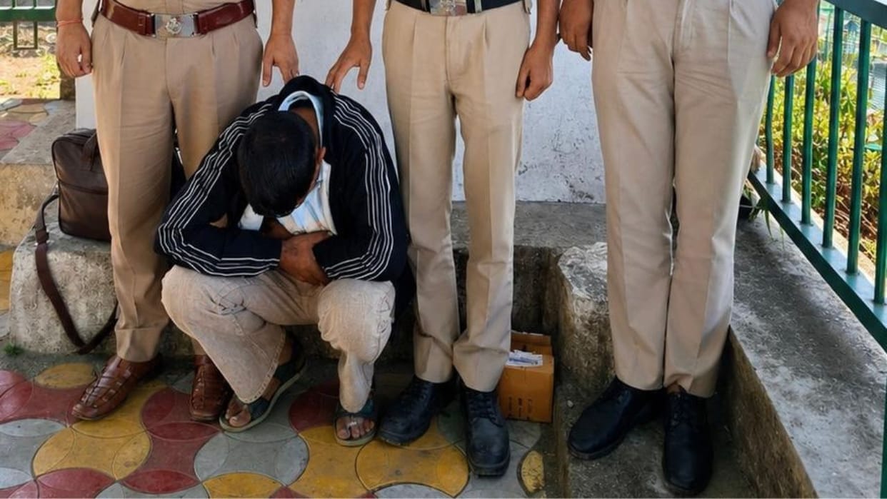 Shimla police arrests third accused in 17 gram chitta case from karsog